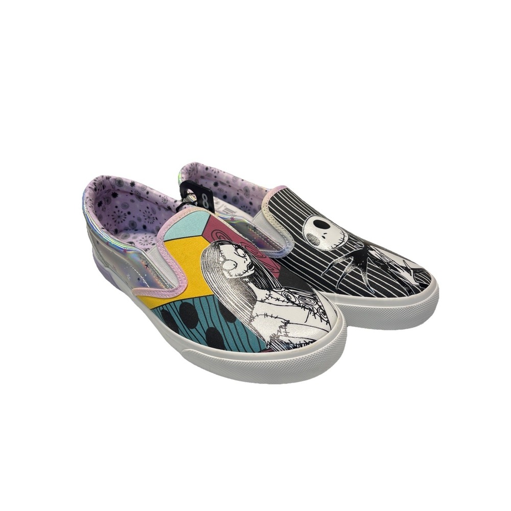 Disney Nightmare Before Christmas Women's 8 Ground Up Slide On Shoes